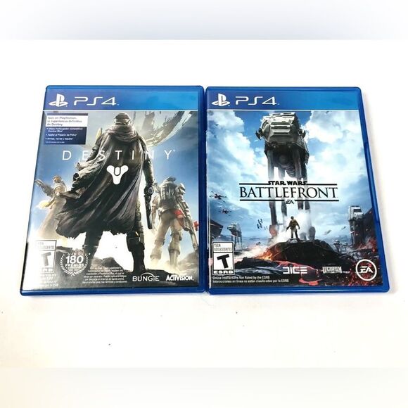 PS4 PlayStation 4 Star Wars Battlefront and PS4 Destiny Lot 2 Games - Picture 1 of 3